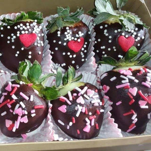 Fresas cubiertas de chocolate