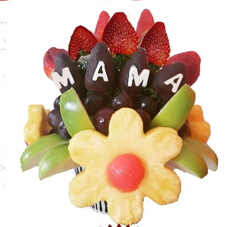 Mamá con Frutas